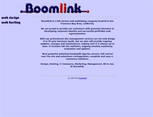 Tablet Screenshot of boomlink.com